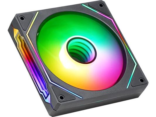 Вентилятор для корпуса Formula Floe 12BK ARGB 120х120x25 черный 4-pin 26.8дБ (FLOE 12BK ARPW) Ret