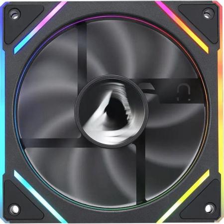 Вентилятор для корпуса Formula Floe Plus 12BK ARGB 120х120x25 черный 4-pin 26.8дБ (FLOE PLUS 12BK ARPW) Ret