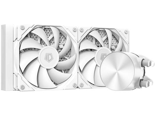 Система водяного охлаждения ID-Cooling FX240 Pro Soc-AM5/AM4/1200/1700/1851 белый 4-pin 35.2dB Al 300W Ret (FX240 PRO WHITE)