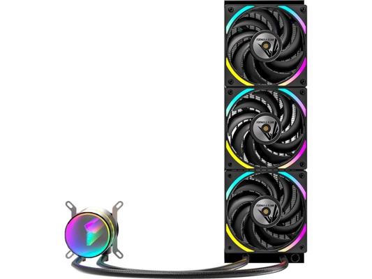 Система водяного охлаждения Formula Oasis L360 ARGB Soc-AM5/AM4/1200/2066/1700/1851 черный 4-pin 1-27dB Al+Cu 360W Ret (OASIS L360 ARGB BK)