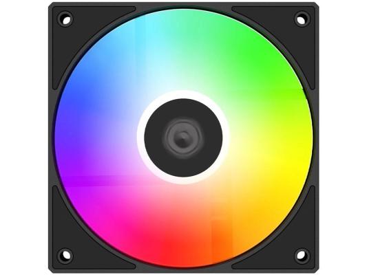 Вентилятор для корпуса ID-Cooling AS-120-К ARGB 120х120x25 черный 4-pin 27.2дБ (AS-120-ARGB-K) Ret