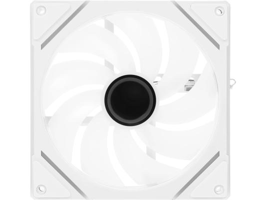 Вентилятор для корпуса Accord ACC-YF14 ARGB 140х140x25 белый 4-pin 16дБ (ACC-YF14 ARGB WHITE) brown box