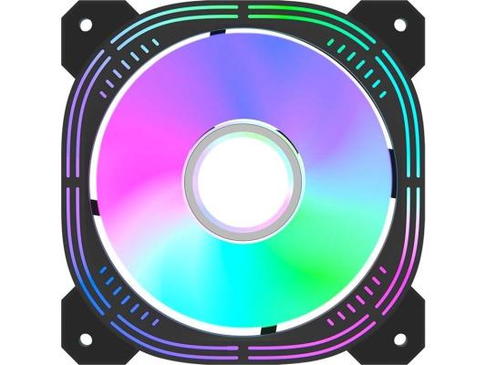 Вентилятор для корпуса Formula Nulight 12BK RGB 120х120x25 черный 3-pin 4-pin (Molex) 19.06дБ (NULIGHT 12BK FR) Ret