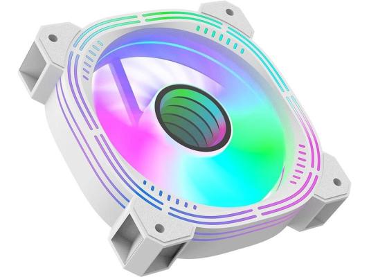 Вентилятор для корпуса Formula Nulight 12WH RGB 120х120x25 белый 3-pin 4-pin (Molex) 19.06дБ (NULIGHT 12WH FR) Ret