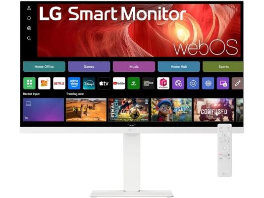 Монитор LG 31.5" 32U850SA-W белый IPS LED 16:9 HDMI M/M Cam матовая HAS 1000:1 400cd 178гр/178гр 3840x2160 60Hz 4K USB 7.7кг