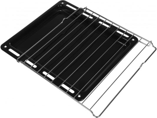 Духовой шкаф Электрический Hyundai HEO 45411 BG черный/серебристый