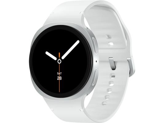 Смарт-часы Samsung Galaxy Watch 8 LTE 44мм 1.47" Super AMOLED корп.серебристый рем.серебристый (SM-L335FZSACAU)