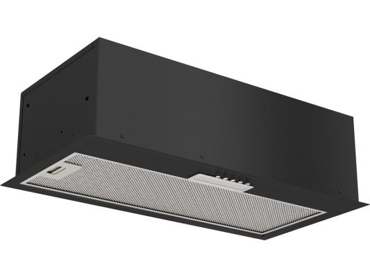 Вытяжка встраиваемая Elikor Cube Basic 60П-500-К3Д черный управление: кнопочное (1 мотор)