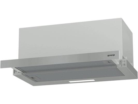 Вытяжка встраиваемая Gorenje TH60E5X нержавеющая сталь управление: кнопочное (1 мотор)