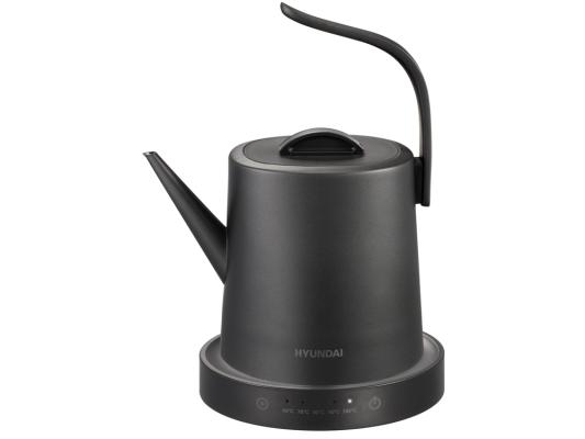 Чайник электрический Hyundai HYK-S5503 1л. 1200Вт титан/титановый корпус: металл