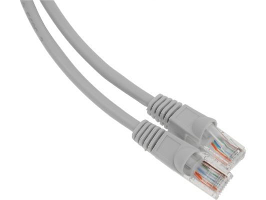 Патч-корд Buro UTP-5E-0,5M-G-LSZH UTP cat.5E 0.5м серый RJ-45 (m)-RJ-45 (m)