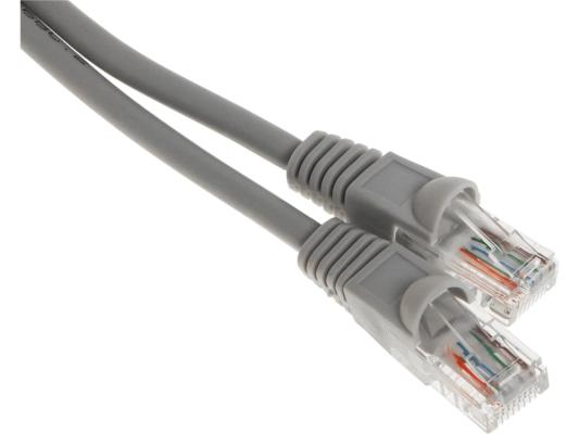 Патч-корд Buro UTP-5E-20M-G-LSZH 1Гбит/с UTP 4 пары cat.5E 20м серый RJ-45 (m)-RJ-45 (m)