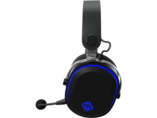 Наушники с микрофоном GMNG GG-HS405W черный/черный мониторные BT/Radio/3.5mm оголовье (1899873)