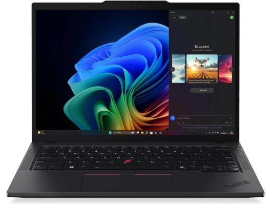 Ноутбук Lenovo ThinkPad T14 G6 Core Ultra 7 255U 16Gb SSD512Gb Intel Graphics 14" IPS WUXGA (1920x1200) Windows 11 Pro 64 black WiFi BT Cam (21QDS2D900)