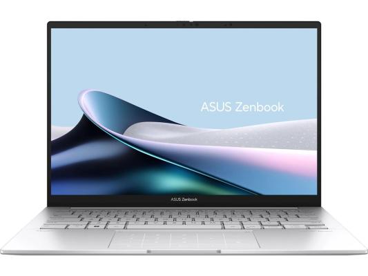 Ноутбук Asus Zenbook 14 UX3405CA-PP477 Core Ultra 9 285H 32Gb SSD512Gb Intel Arc 140T 14" OLED 3K (2880x1800) без ОС silver WiFi BT Cam Bag (90NB14W2-M00N00)