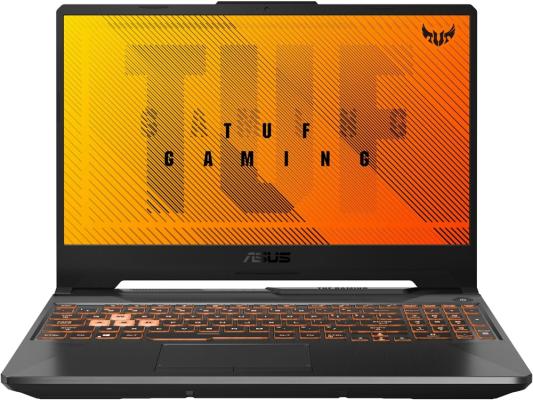 Ноутбук Asus TUF Gaming A15 FA506NCG-HN218 Ryzen 7 7445HS 16Gb SSD512Gb NVIDIA GeForce RTX 3050 4Gb 15.6" IPS FHD (1920x1080) без ОС black WiFi BT Cam (90NR0JF7-M00JD0)