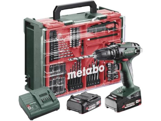 Дрель ударная Metabo SB 18 Set патрон:быстрозажимной реверс (кейс в комплекте) (602245710)