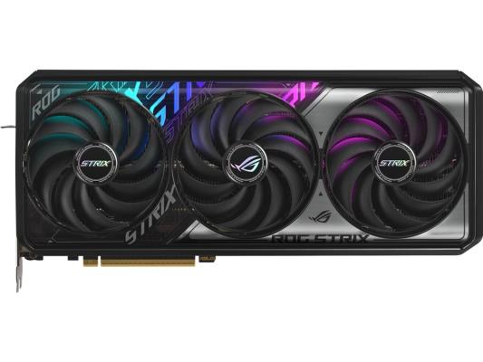 Видеокарта Asus PCI-E 5.0 ROG-STRIX-RTX5070TI-O16G-GAMING NVIDIA GeForce RTX 5070TI 16Gb 256bit GDDR7 2602/28000 HDMIx2 DPx3 HDCP Ret