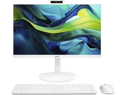Моноблок Acer Aspire C24-1YE13U5UNH 23.8" Full HD i5 1334U (1.3) 16Gb SSD512Gb Iris Xe CR Eshell GbitEth WiFi BT 90W клавиатура мышь Cam белый 1920x1080