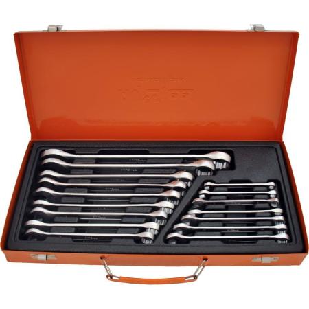 AV Steel Набор ключей комбинированных 16 предм.в мет.кейсе AV-011316