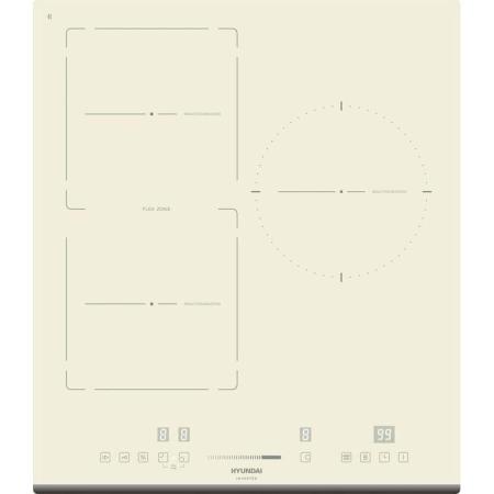 Индукционная варочная поверхность Hyundai HHI 4771 BE бежевый