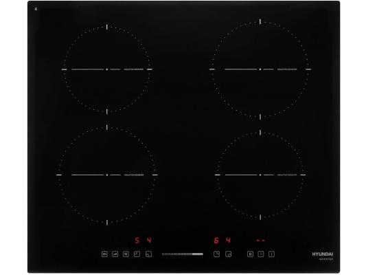 Индукционная варочная поверхность Hyundai HHI 6741 BG черный