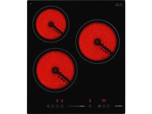 Варочная поверхность Hyundai HHE 4554 BG черный