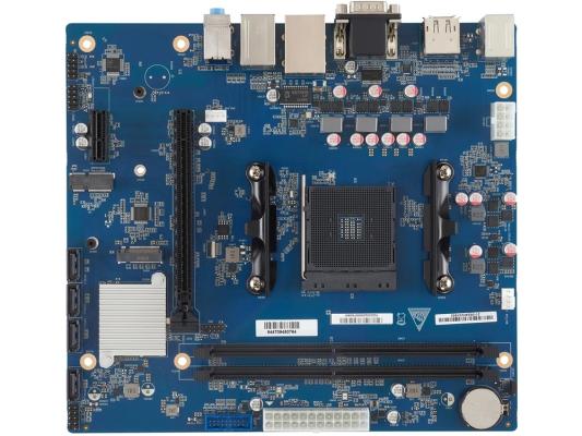 Материнская плата IRU A520M-VHDi/M.2 Soc-AM4 AMD A520 2xDDR4 mATX AC`97 6ch(5.1) GbLAN RAID+VGA+HDMI+DP