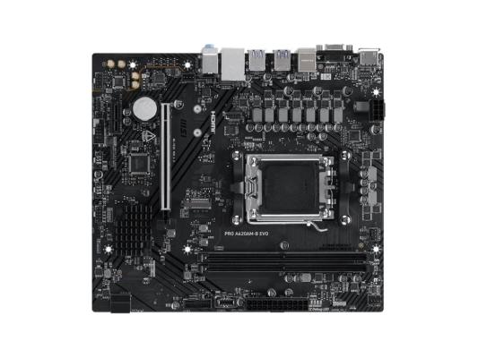 Материнская плата MSI PRO A620AM-B EVO Socket AM5 AMD A620A 2xDDR5 mATX AC`97 8ch(7.1) 2.5Gg RAID+VGA+HDMI