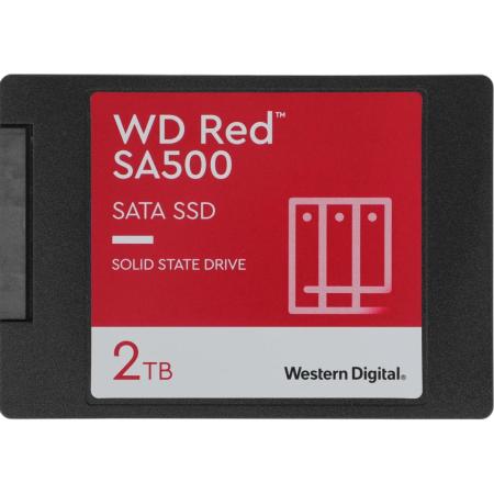 Твердотельный накопитель SSD Western Digital 2.5" 2TB Red SA500 NAS 3D NAND WDS200T2R0A SATA-III (TLC)