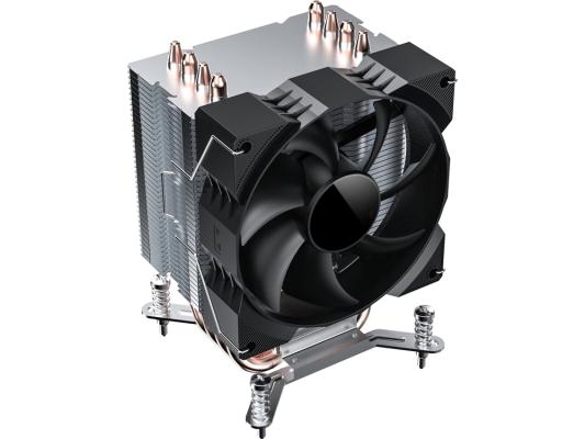 Устройство охлаждения(кулер) Digma D-CPC130-PWM1 Soc-AM5/AM4/1200/1700/1851 черный 4-pin Al+Cu 130W OEM