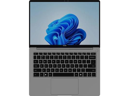 Ноутбук Tecno MegaBook T14RA Air Core i5 1334U 16Gb SSD1Tb Intel Iris Xe graphics 14" IPS WUXGA (1920x1200) Windows 11 Home grey WiFi BT Cam 6460mAh (71003300539)