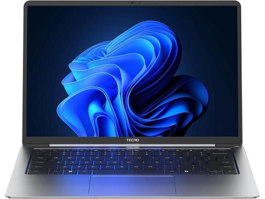 Ноутбук Tecno MegaBook S14MM Core Ultra 5 125H 16Gb SSD1Tb Intel Arc 14" OLED 2.8K (2880x1800) Windows 11 Home grey WiFi BT Cam (71003300545)