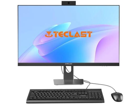 Моноблок Teclast T27 Air 27" 2K Core Ultra 5 225 (3.3) 16Gb SSD512Gb Graphics CR Windows 11 Pro GbitEth WiFi BT 120W клавиатура мышь Cam черный 2560x1440