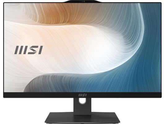 Моноблок MSI Modern AM242P 12M-1493XRU 23.8" Full HD i5 1235U (1.3) 16Gb SSD1Tb Iris Xe без ОС GbitEth WiFi BT 120W клавиатура мышь Cam черный 1920x1080