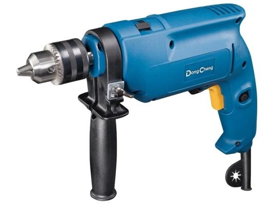 Дрель ударная DongCheng DZJ02-13 500Вт патрон:кулачковый реверс