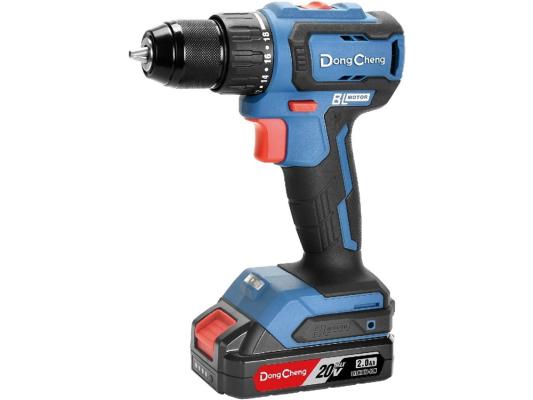 Дрель-шуруповерт DongCheng DCJZ2040 аккум. патрон:быстрозажимной (кейс в комплекте) (DCJZ2040(TYPE AM))