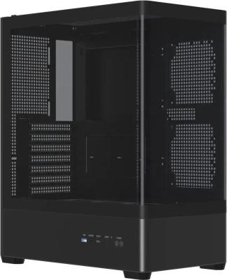 Корпус Accord ACC-R4A черный без БП ATX 7x120mm 1xUSB3.0 audio