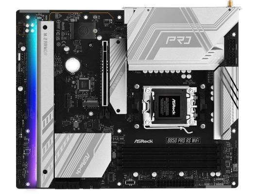 Материнская плата Asrock B850 PRO RS WIFI Socket AM5 AMD B850 4xDDR5 ATX AC`97 8ch(7.1) 2.5Gg RAID+HDMI