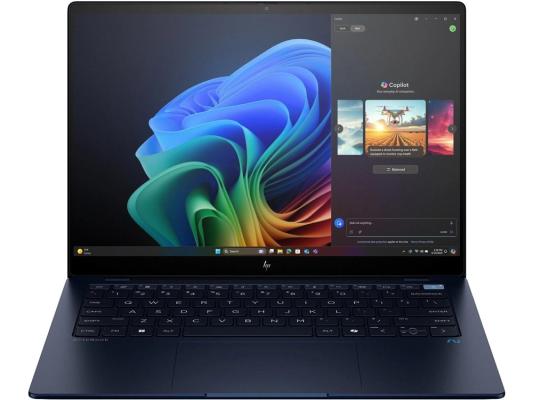 Ноутбук HP EliteBook Ultra G1q8 Snapdragon X Plus X1P-42-100 16Gb SSD512Gb Intel Arc 14" 2.2K (2240x1400) Windows 11 Pro 64 dk.blue WiFi BT Cam (9M4E6AT)