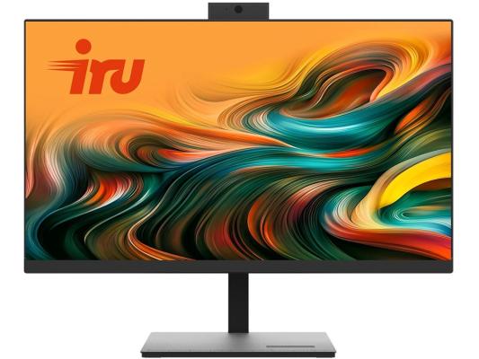 Моноблок IRU Tactio 23IH6PA 23.8" Full HD i3 12100 (3.3) 8Gb SSD256Gb UHDG 730 CR FreeDOS GbitEth WiFi BT 120W Cam черный 1920x1080 (RUS)