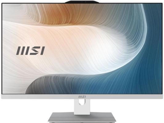 Моноблок MSI Modern AM272P 12M-1041XRU 27" Full HD i5 1235U (1.3) 16Gb SSD1Tb Iris Xe без ОС GbitEth WiFi BT 120W клавиатура мышь Cam белый 1920x1080