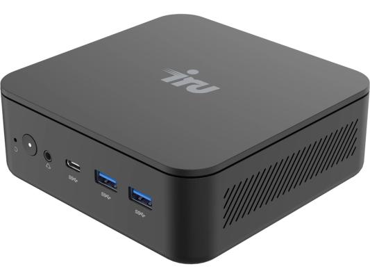 Неттоп IRU Planio 325 Ryzen 5 3500U (2.1) 8Gb SSD256Gb Vega 8 Windows 11 Pro GbitEth WiFi BT 65W черный (2105308)