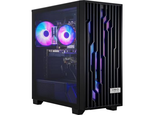 ПК Osio CyberLine B59i i5 12400F (2.5) 16Gb SSD1Tb RTX3050 6Gb без ОС GbitEth 550W черный (С59I-001B)