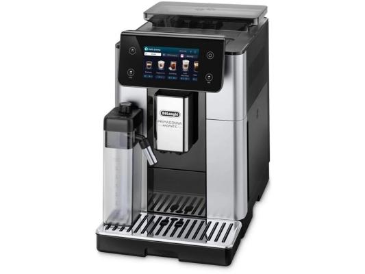 Кофемашина Delonghi ECAM630.55.SM 1450Вт черный/серебристый