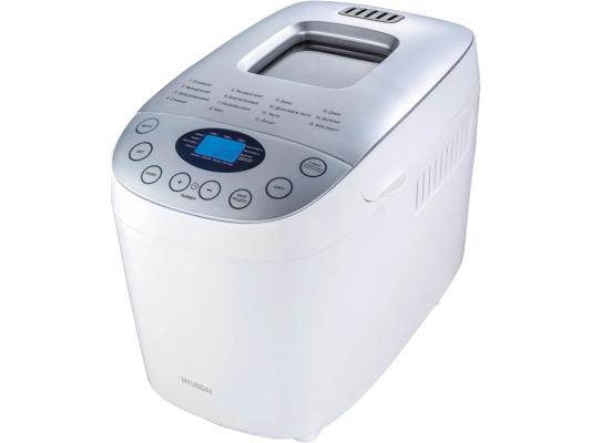 Хлебопечь Hyundai HYBM-4083 850Вт белый/серебристый