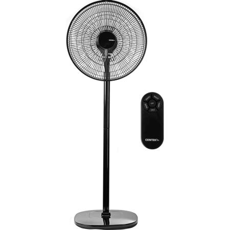 Вентилятор напольный Centek CT-5024 65Вт скоростей:4 ПДУ черный