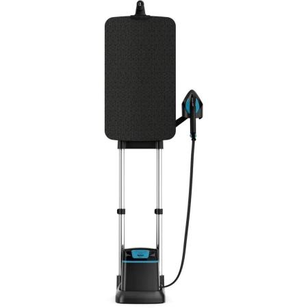 Отпариватель напольный Tefal Ixeo+ QT1511E0 2980Вт черный/голубой