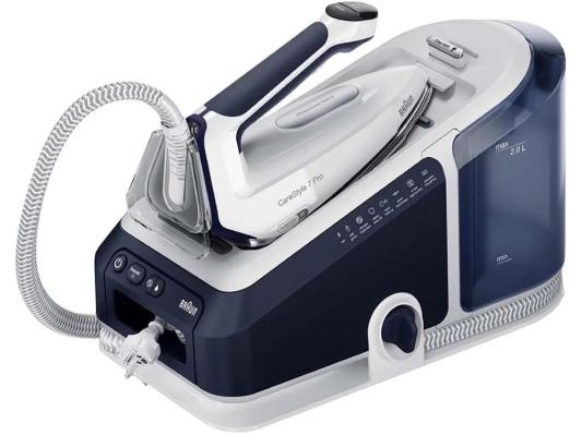 Парогенератор Braun CareStyle 7 IS7282BL 2700Вт синий/белый