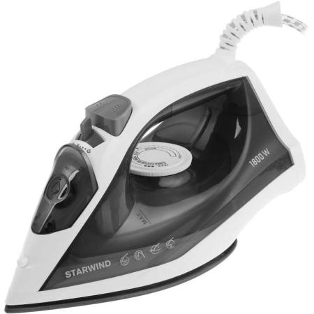 Утюг Starwind SIR1819 1800Вт серый/белый